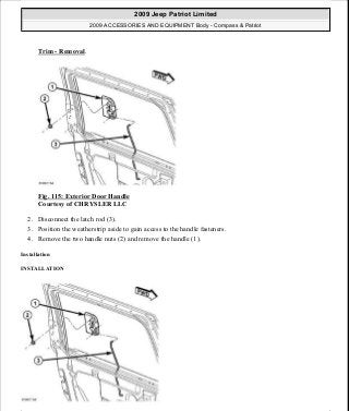 Manuales de reparaciones jeep compass y patriot limited 2007-2009