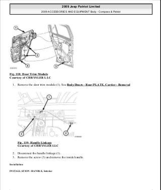 Manuales de reparaciones jeep compass y patriot limited 2007-2009