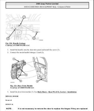 Manuales de reparaciones jeep compass y patriot limited 2007-2009