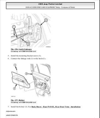 Manuales de reparaciones jeep compass y patriot limited 2007-2009