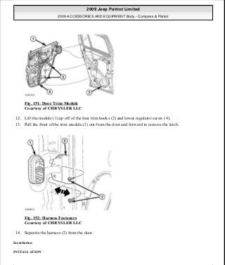 Manuales de reparaciones jeep compass y patriot limited 2007-2009