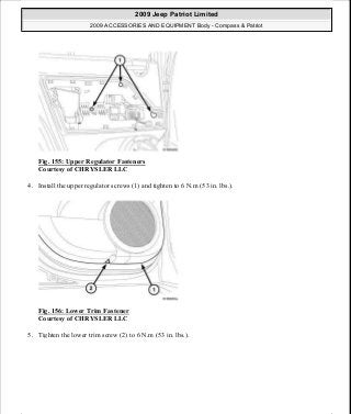 Manuales de reparaciones jeep compass y patriot limited 2007-2009