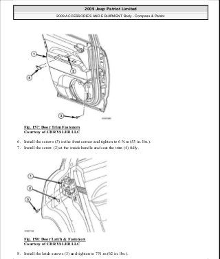Manuales de reparaciones jeep compass y patriot limited 2007-2009