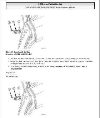 Manuales de reparaciones jeep compass y patriot limited 2007-2009