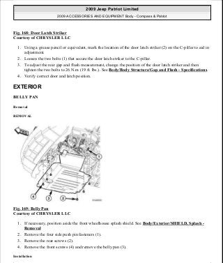 Manuales de reparaciones jeep compass y patriot limited 2007-2009