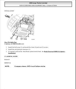 Manuales de reparaciones jeep compass y patriot limited 2007-2009