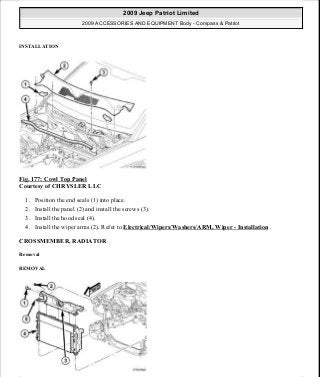 Manuales de reparaciones jeep compass y patriot limited 2007-2009