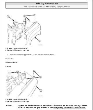 Manuales de reparaciones jeep compass y patriot limited 2007-2009
