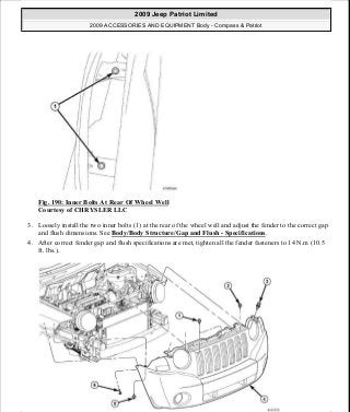 Manuales de reparaciones jeep compass y patriot limited 2007-2009