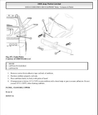 Manuales de reparaciones jeep compass y patriot limited 2007-2009