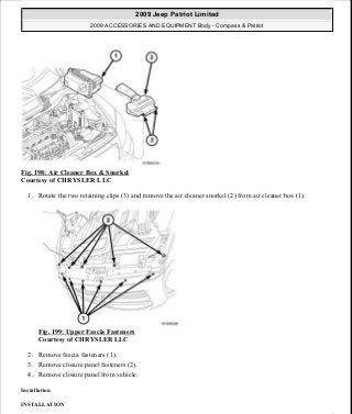 Manuales de reparaciones jeep compass y patriot limited 2007-2009