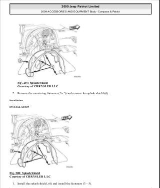 Manuales de reparaciones jeep compass y patriot limited 2007-2009