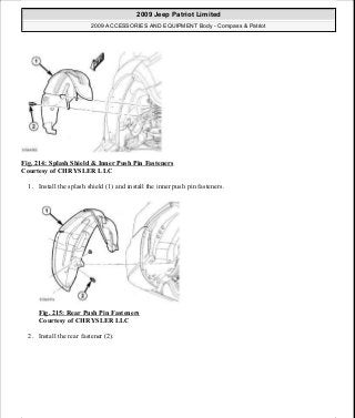 Manuales de reparaciones jeep compass y patriot limited 2007-2009