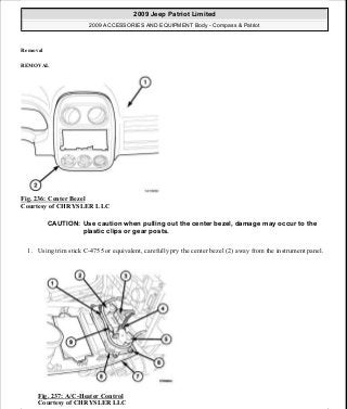 Manuales de reparaciones jeep compass y patriot limited 2007-2009
