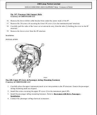 Manuales de reparaciones jeep compass y patriot limited 2007-2009