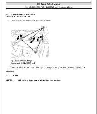 Manuales de reparaciones jeep compass y patriot limited 2007-2009