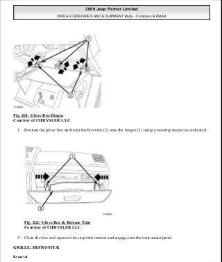 Manuales de reparaciones jeep compass y patriot limited 2007-2009