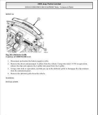 Manuales de reparaciones jeep compass y patriot limited 2007-2009