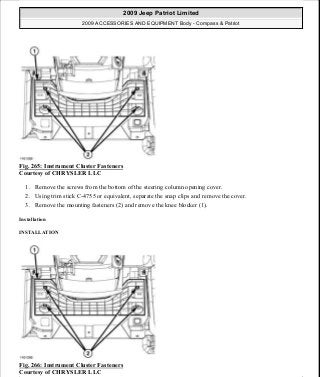Manuales de reparaciones jeep compass y patriot limited 2007-2009