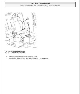 Manuales de reparaciones jeep compass y patriot limited 2007-2009