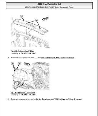 Manuales de reparaciones jeep compass y patriot limited 2007-2009
