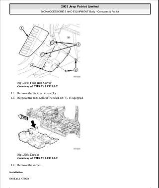 Manuales de reparaciones jeep compass y patriot limited 2007-2009
