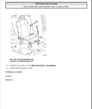 Manuales de reparaciones jeep compass y patriot limited 2007-2009