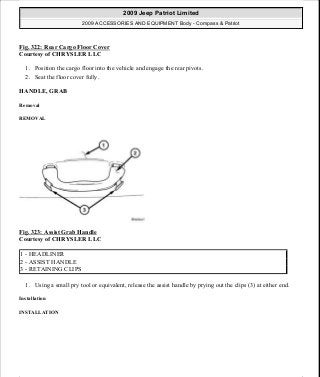 Manuales de reparaciones jeep compass y patriot limited 2007-2009
