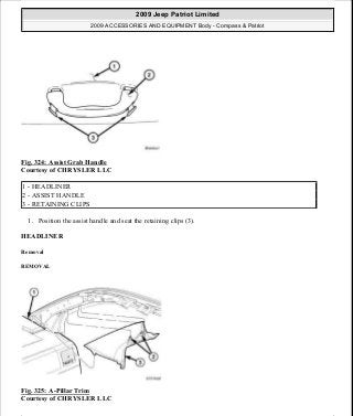 Manuales de reparaciones jeep compass y patriot limited 2007-2009