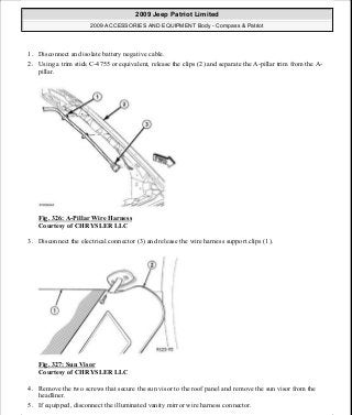 Manuales de reparaciones jeep compass y patriot limited 2007-2009