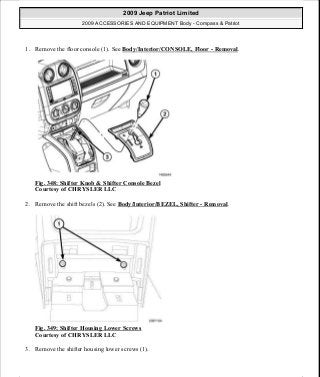 Manuales de reparaciones jeep compass y patriot limited 2007-2009