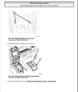 Manuales de reparaciones jeep compass y patriot limited 2007-2009