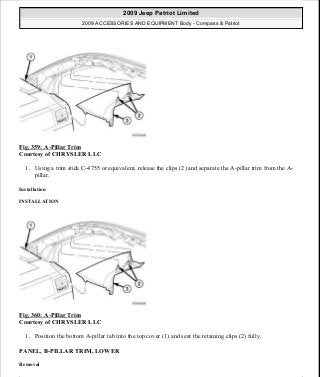 Manuales de reparaciones jeep compass y patriot limited 2007-2009