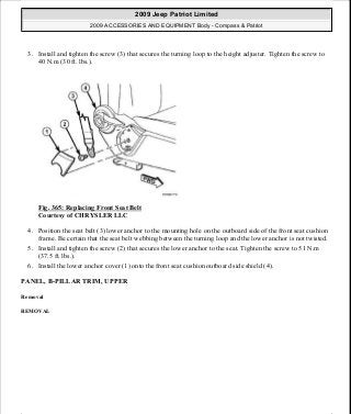 Manuales de reparaciones jeep compass y patriot limited 2007-2009