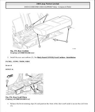 Manuales de reparaciones jeep compass y patriot limited 2007-2009