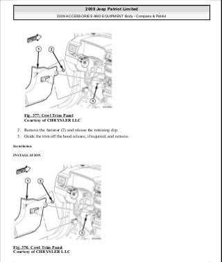 Manuales de reparaciones jeep compass y patriot limited 2007-2009