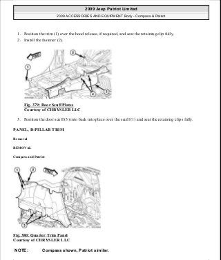 Manuales de reparaciones jeep compass y patriot limited 2007-2009