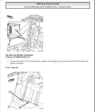 Manuales de reparaciones jeep compass y patriot limited 2007-2009