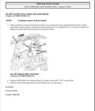 Manuales de reparaciones jeep compass y patriot limited 2007-2009
