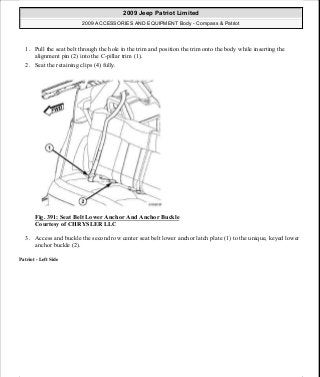 Manuales de reparaciones jeep compass y patriot limited 2007-2009