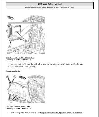 Manuales de reparaciones jeep compass y patriot limited 2007-2009