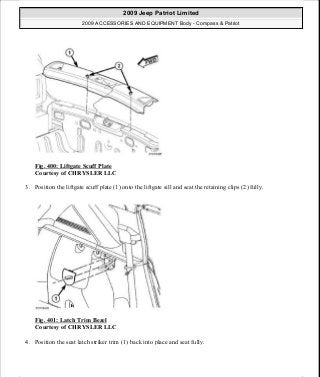 Manuales de reparaciones jeep compass y patriot limited 2007-2009