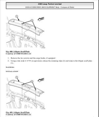 Manuales de reparaciones jeep compass y patriot limited 2007-2009