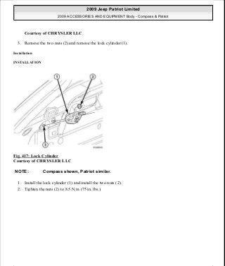 Manuales de reparaciones jeep compass y patriot limited 2007-2009