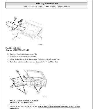 Manuales de reparaciones jeep compass y patriot limited 2007-2009