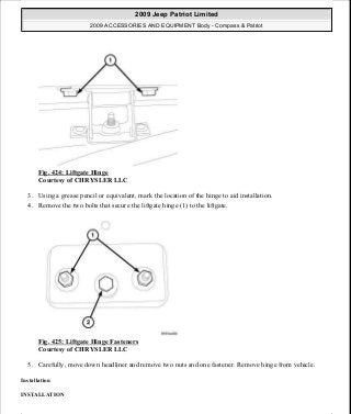 Manuales de reparaciones jeep compass y patriot limited 2007-2009