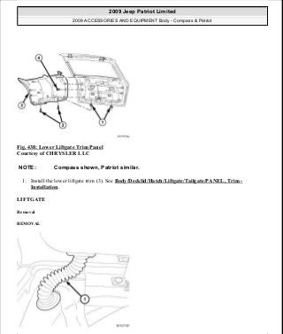 Manuales de reparaciones jeep compass y patriot limited 2007-2009