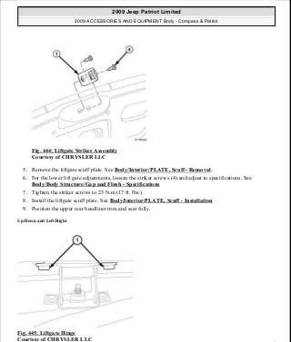 Manuales de reparaciones jeep compass y patriot limited 2007-2009