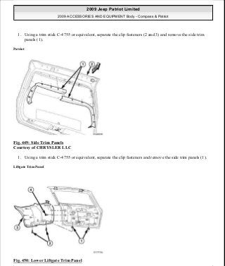 Manuales de reparaciones jeep compass y patriot limited 2007-2009