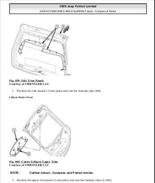 Manuales de reparaciones jeep compass y patriot limited 2007-2009